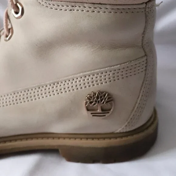 Timberland Womens Pink Linden Woods Leather Waterproof Lace Up Outdoor Boots‎ - Picture 8 of 12